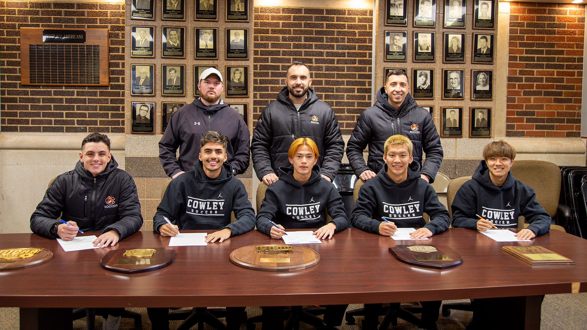 Five Tiger soccer players sign with Division I schools