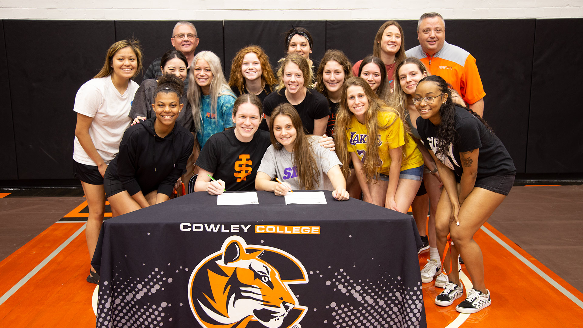 Lady Tiger basketball duo signs with NCAA schools