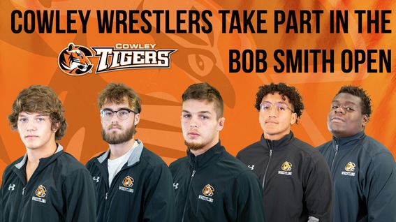 Cowley wrestlers take part in the Bob Smith Open