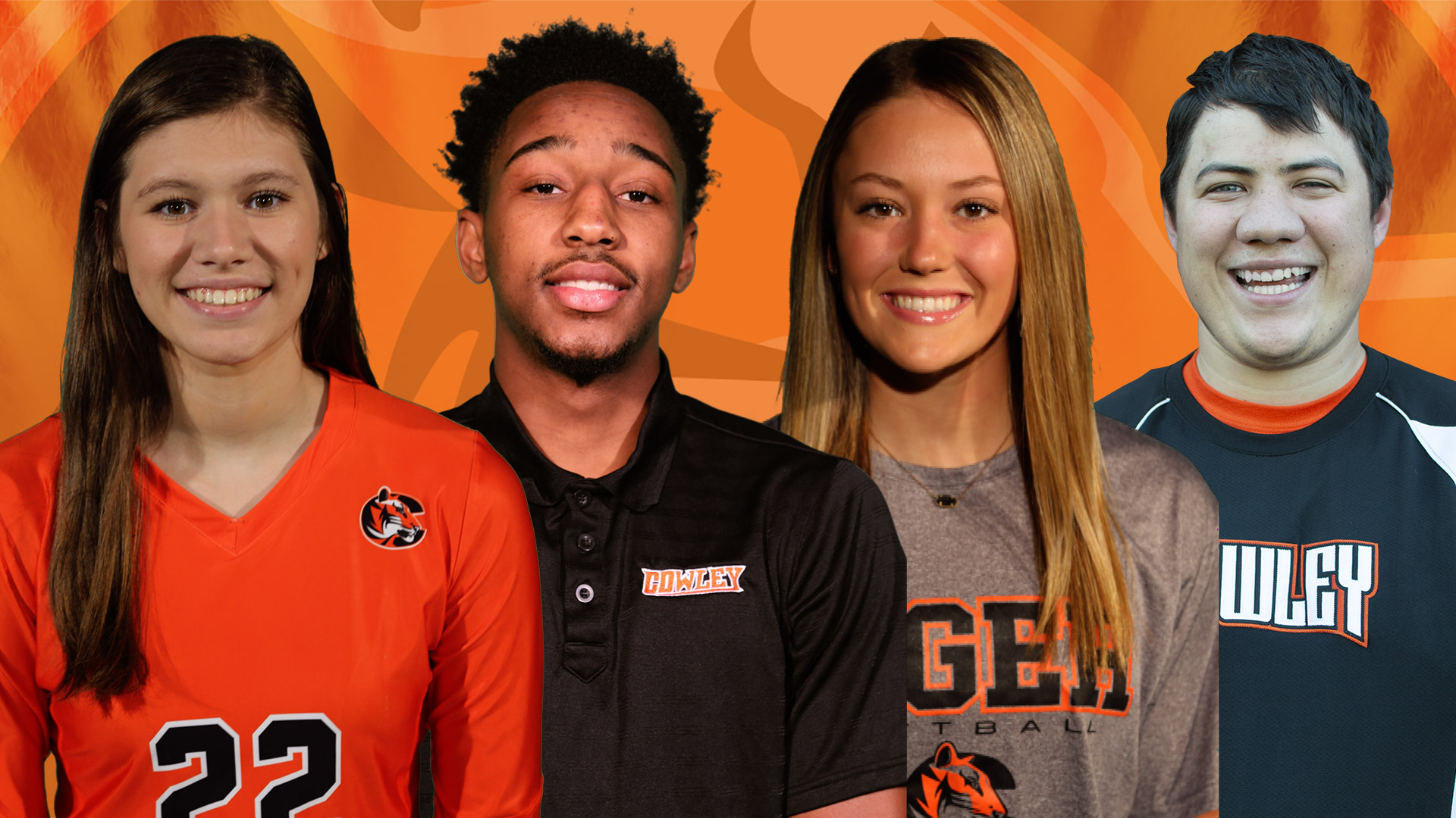 Cowley awards April and May Athletes of the Month