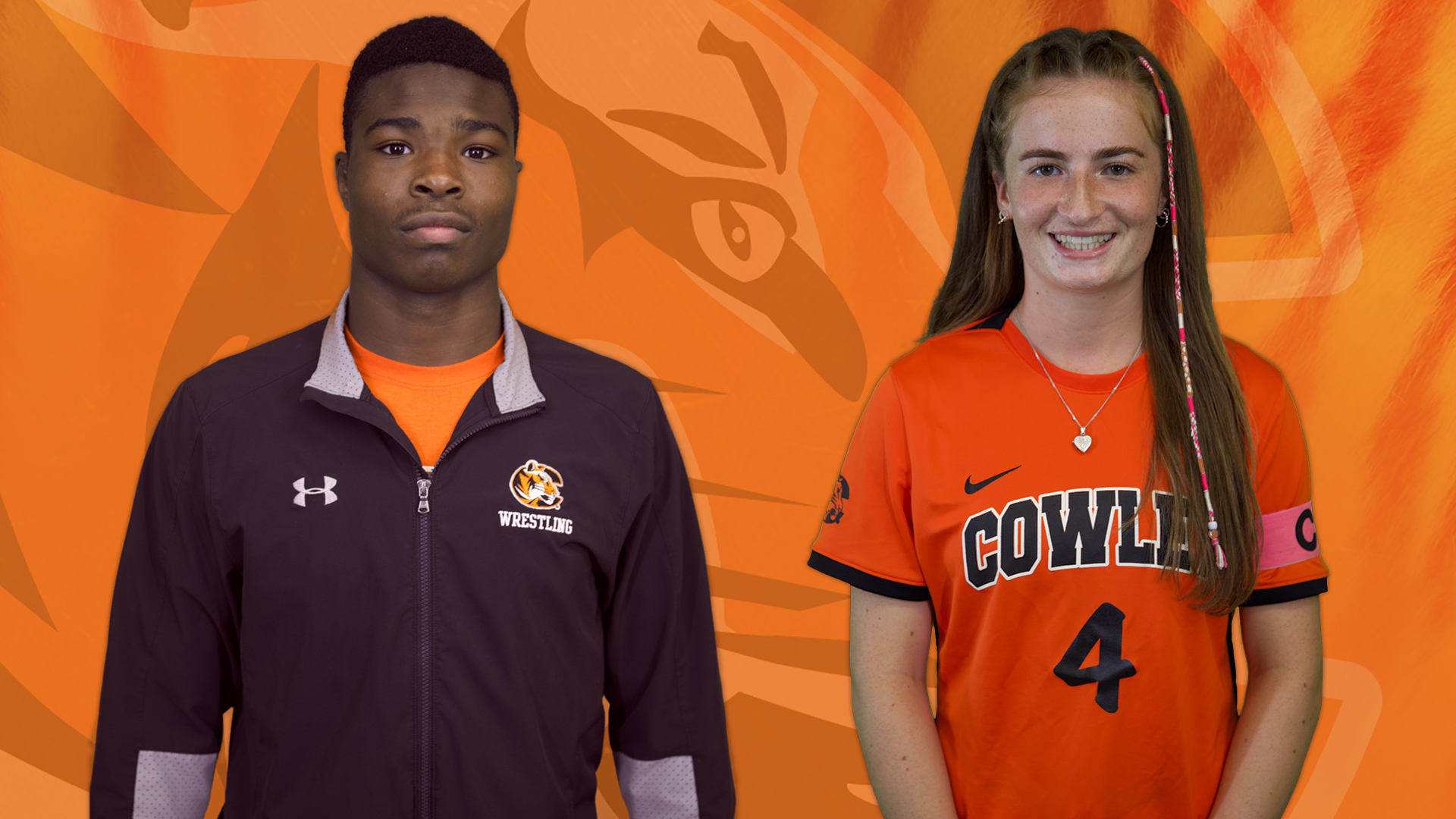 Powe, Attwood named January 2023 Athletes of the Month