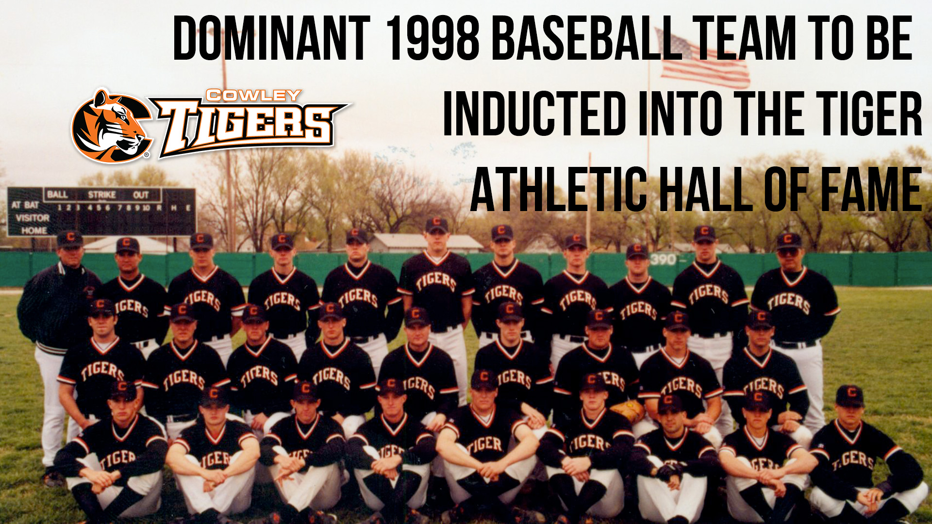 Dominant 1998 baseball team to be inducted into the Tiger Athletic Hall of Fame