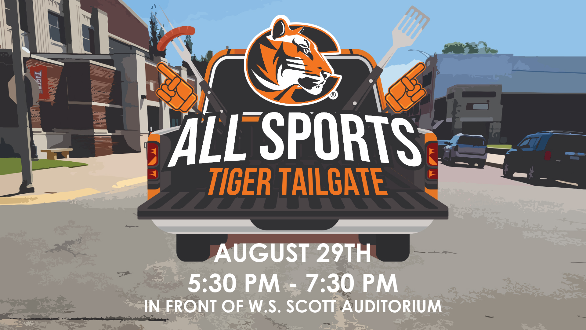All Sports Tiger Tailgate is to be held at Cowley College on August 29