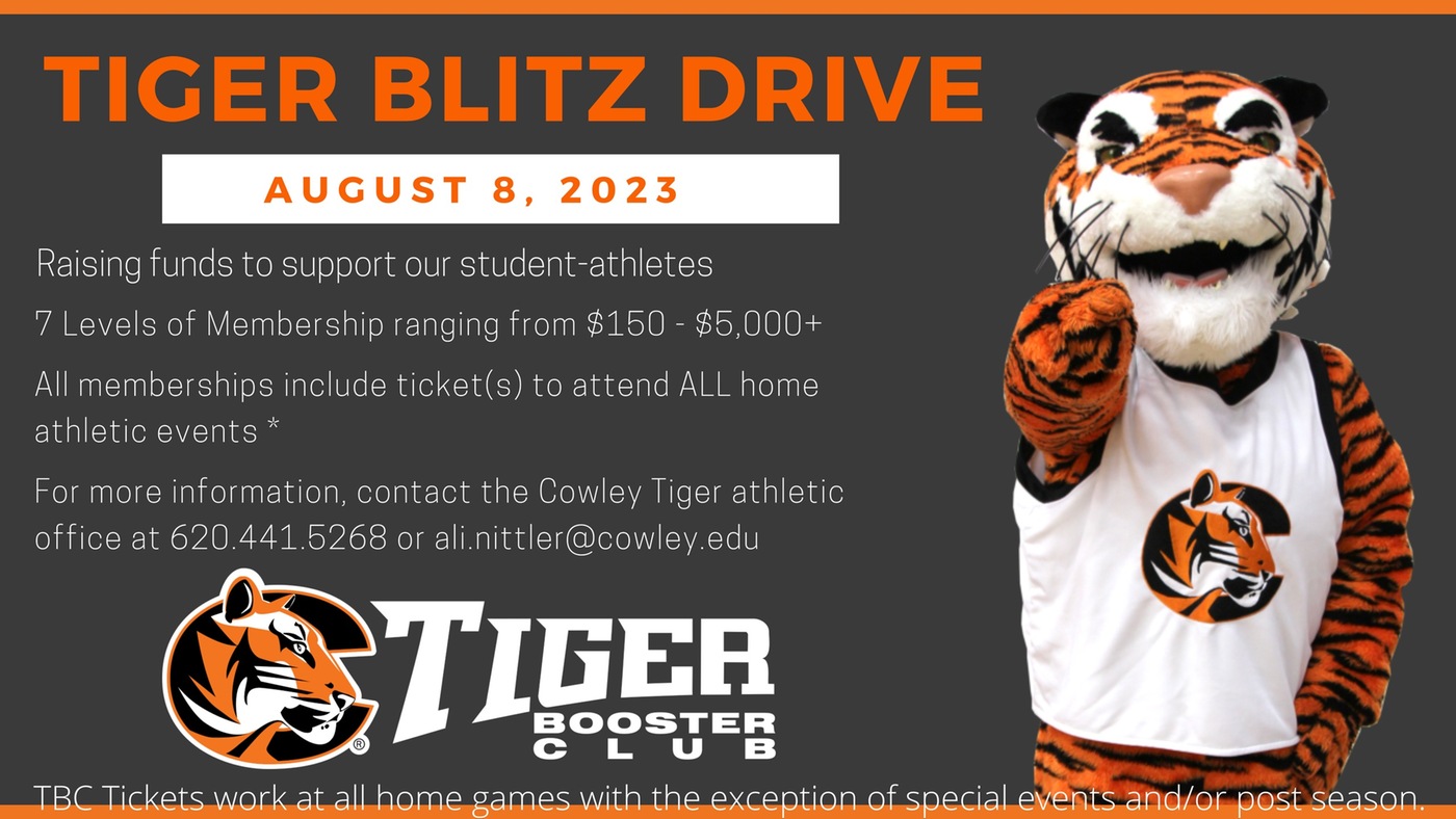 Cowley College to conduct Blitz Drive on August 8