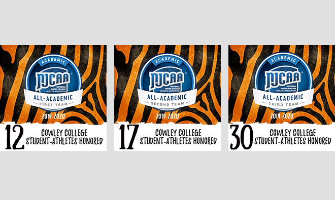 Cowley lands 59 student-athletes on NJCAA All-Academic teams