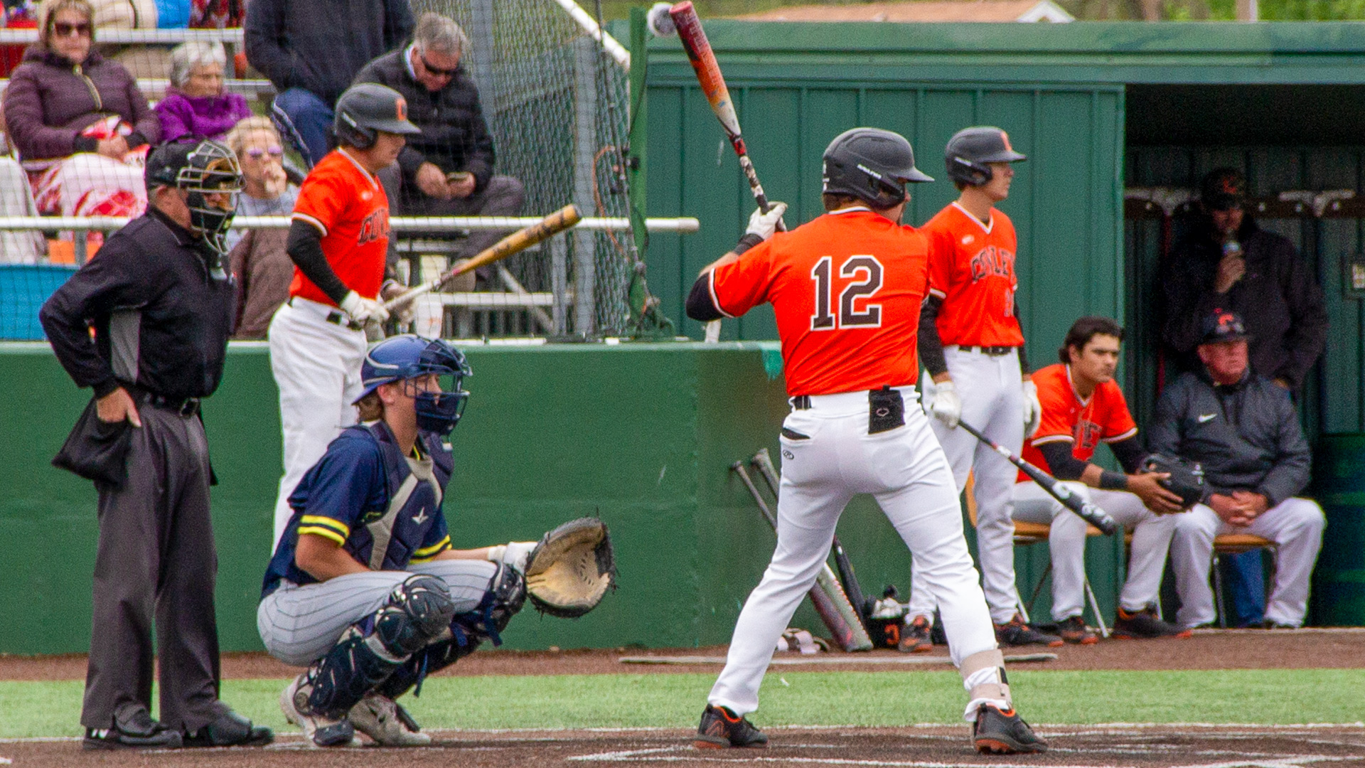 Tiger baseball team inches closer to wrapping up second place in the conference