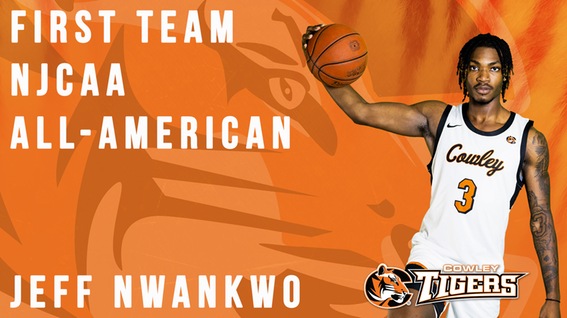 Jeff Nwankwo was recently named a First Team NJCAA All-American