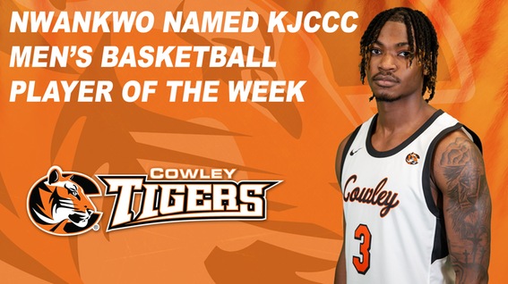 Nwankwo named KJCCC Men?s Basketball Player of the Week