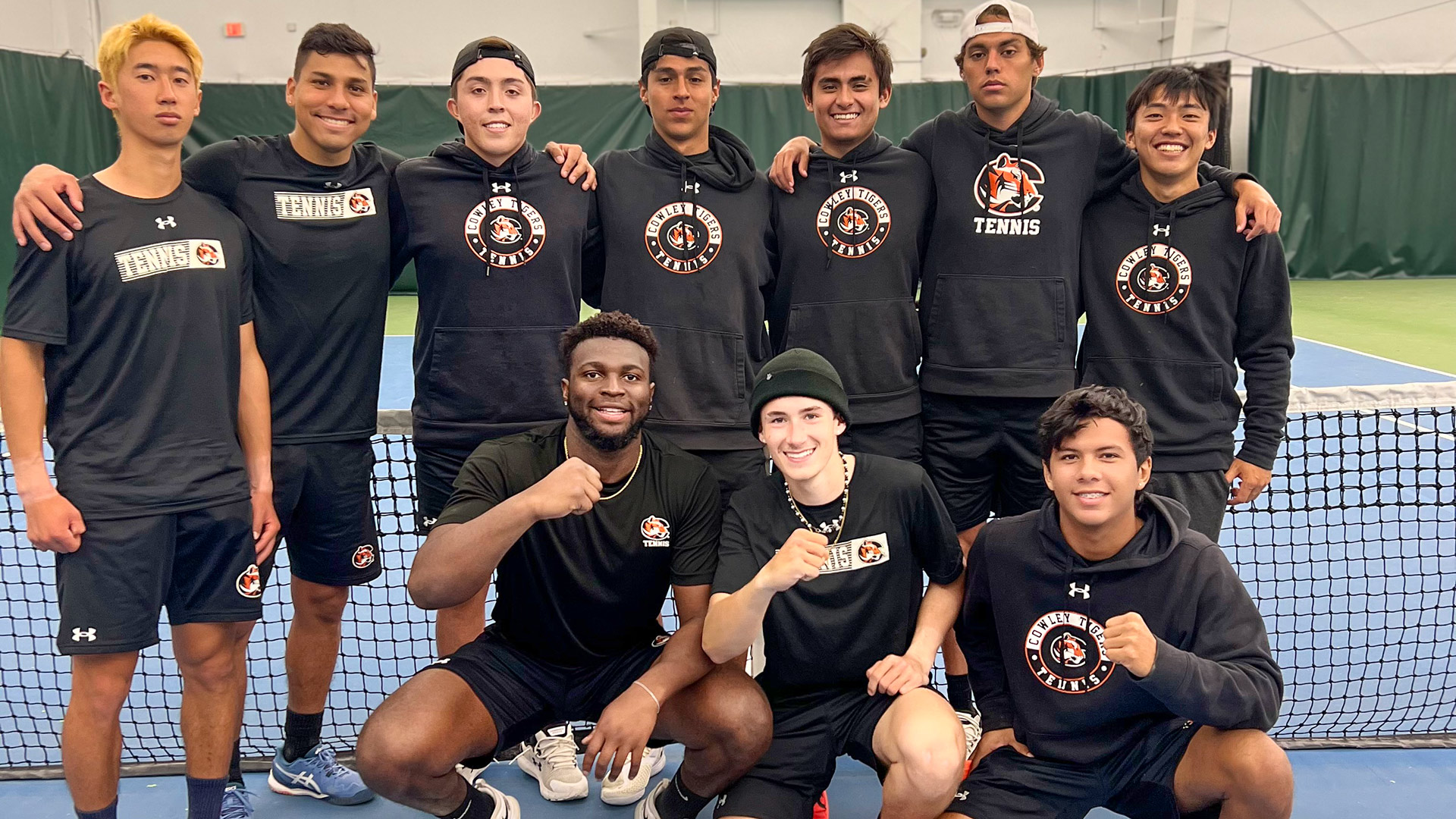 Tiger tennis team picks up wins over NCAA Division II opponents