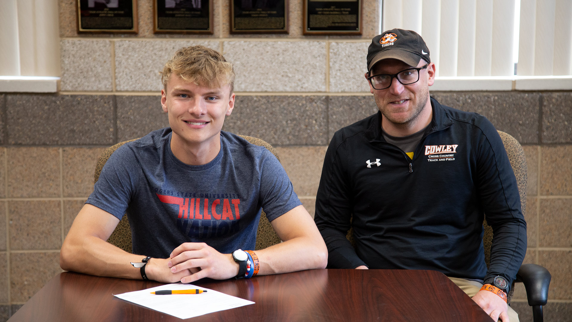 Cowley College two-time track All-American signs with Rogers State