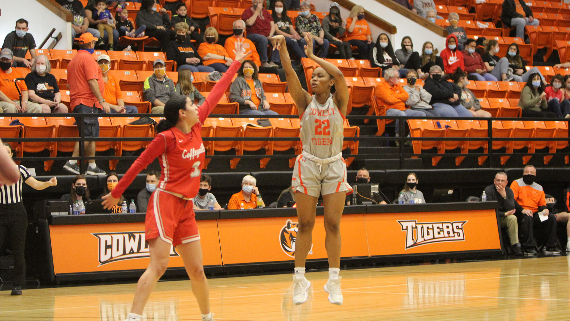Lady Tiger basketball team holds off Coffeyville for 57-54 home win