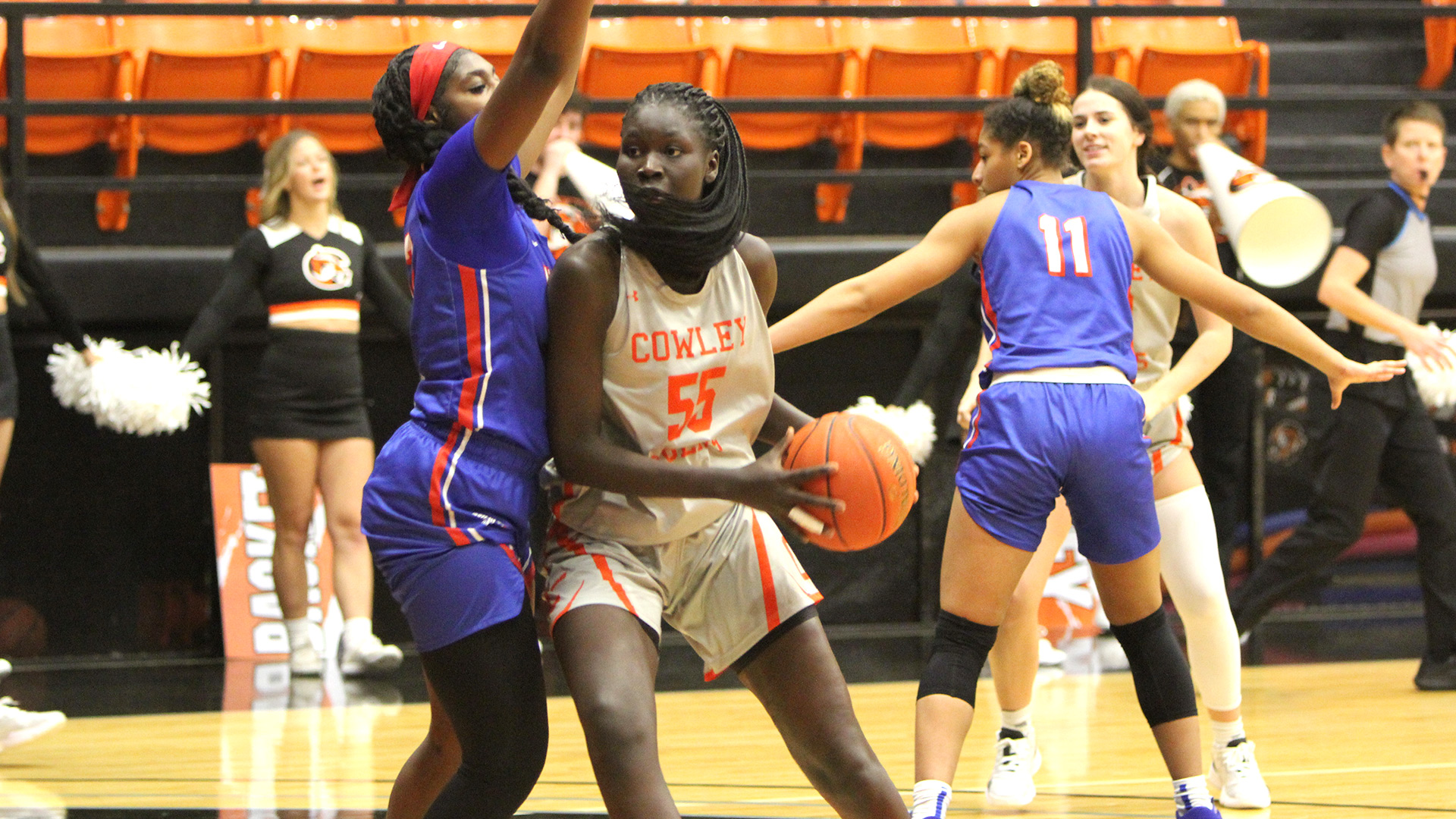 Lady Tigers knock off 11th-ranked Hutchinson 55-49
