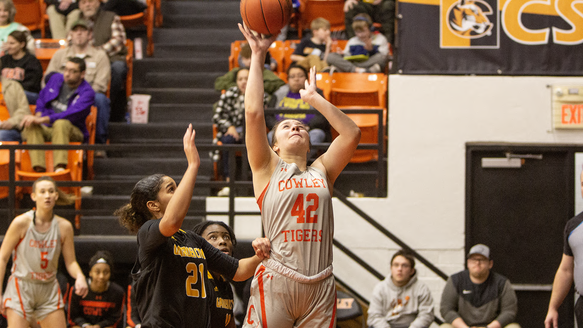Lady Tigers rally from 18 points down to defeat Garden City 83-79