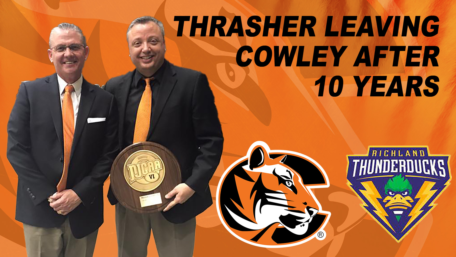 Thrasher leaving Cowley after 10 years as an assistant