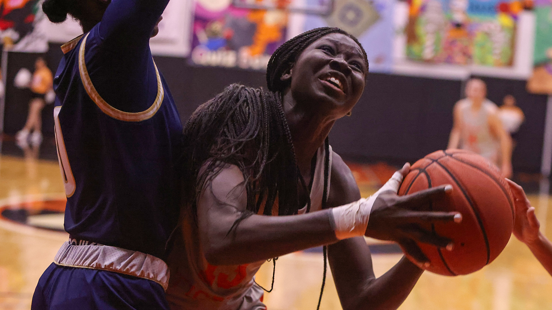 Mbengue has a night to remember in the Lady Tigers? 75-59 win