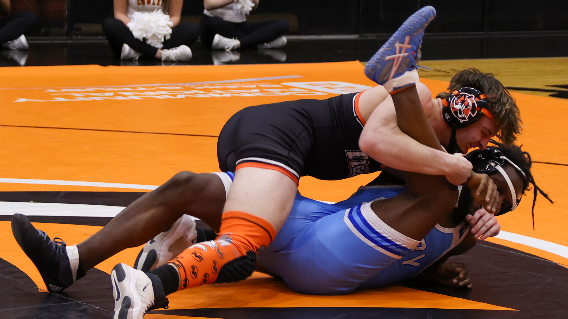 Tiger wrestlers entertain home fans with a pair of victories