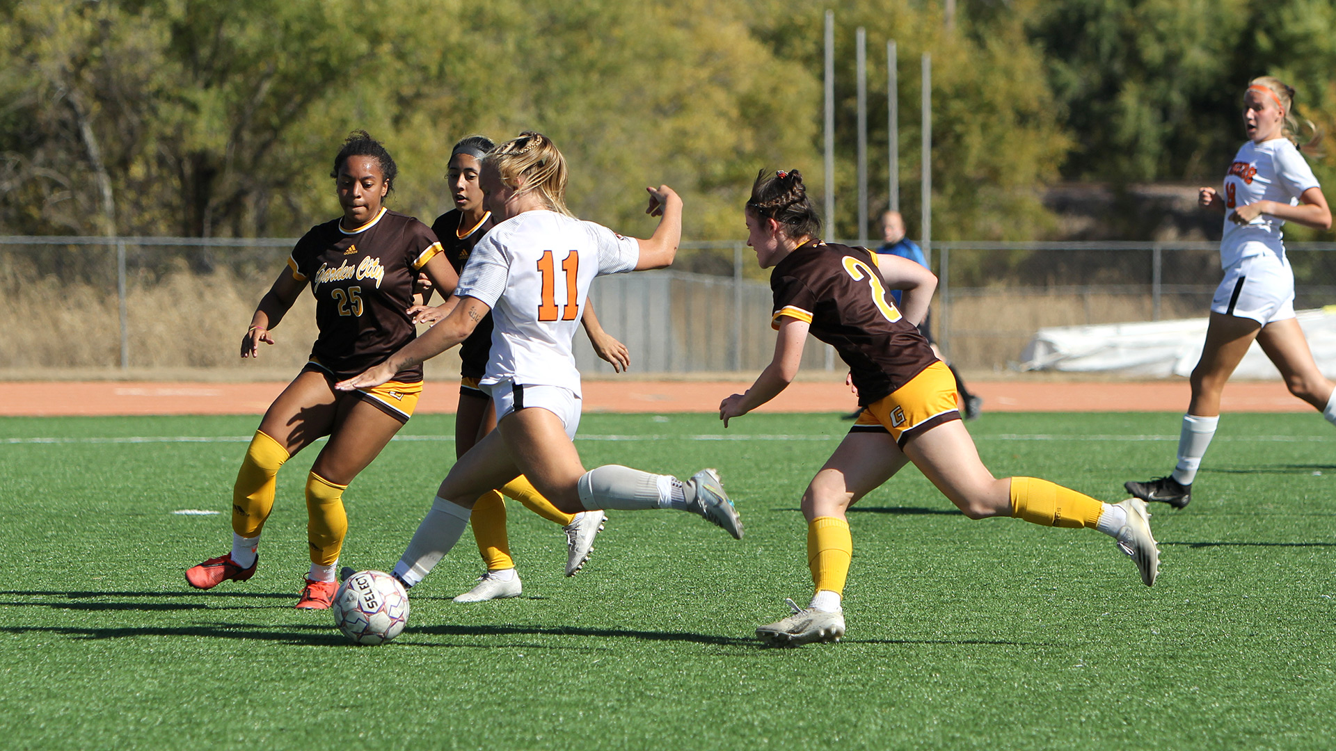 Lady Tiger soccer team takes frustration out on Garden City