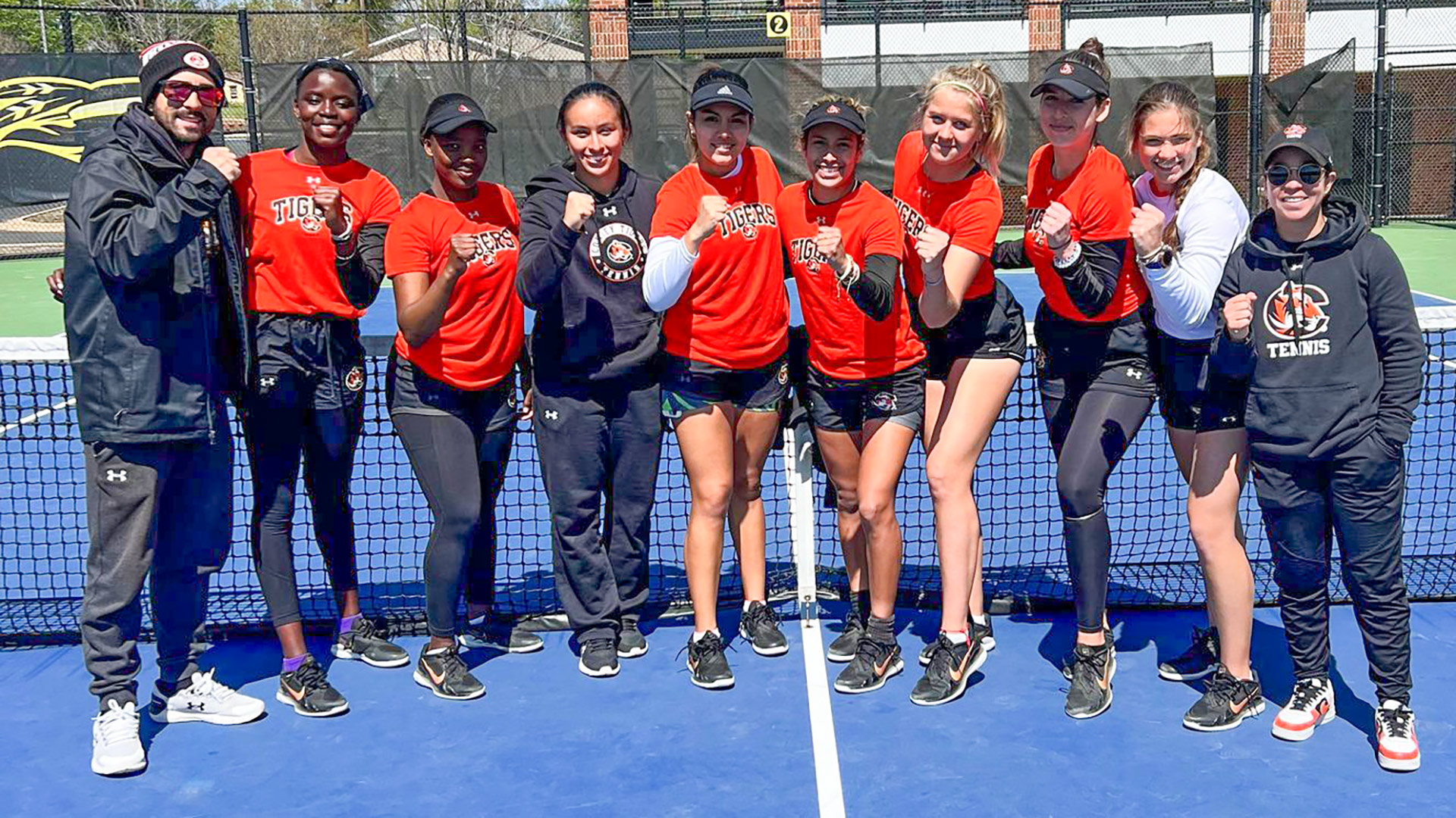 Tiger tennis teams impress in victories over ranked opponents