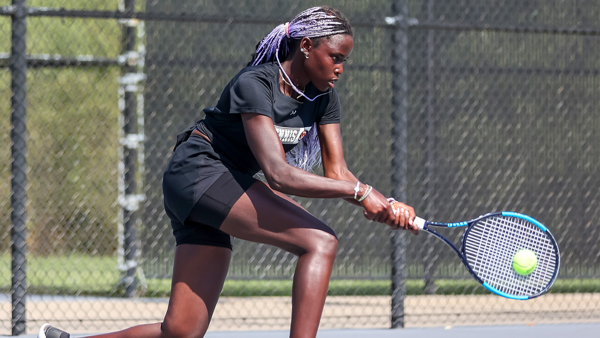 Lady Tiger tennis team gains valuable experience against NCAA schools
