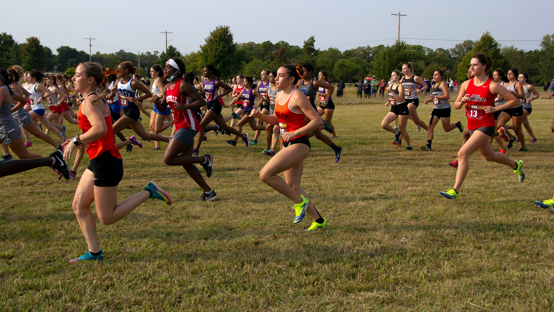 Personal best performances all around for Lady Tiger cross country team