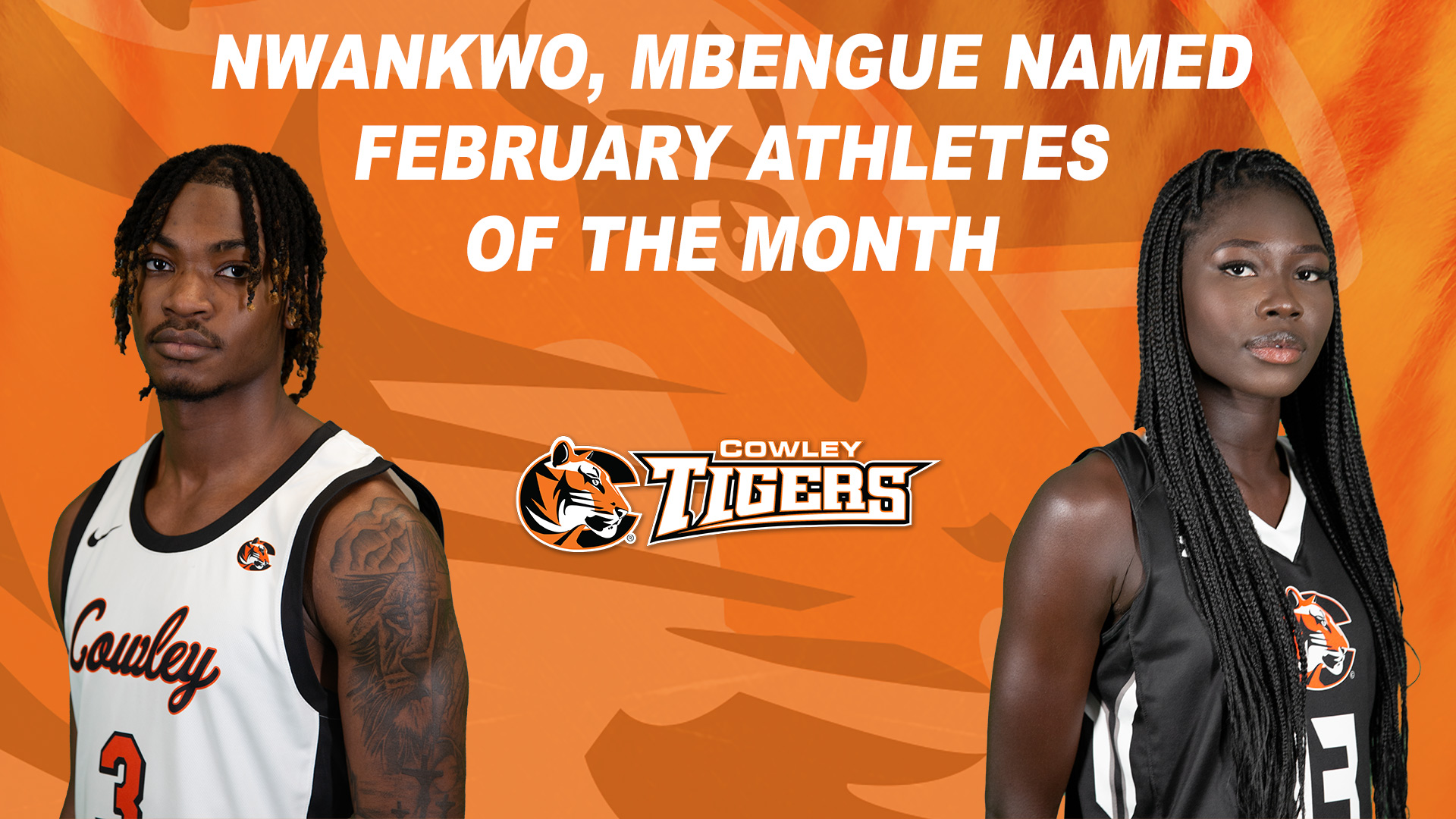 Nwankwo, Mbengue named February Athletes of the Month