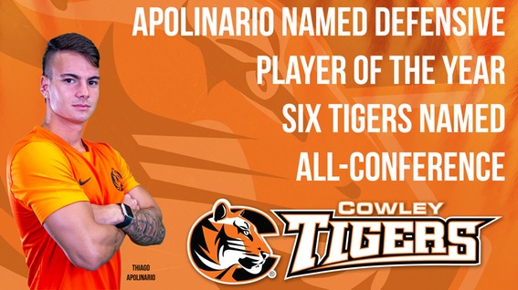 Apolinario named Defensive Player of the Year, six Tigers named all-conference