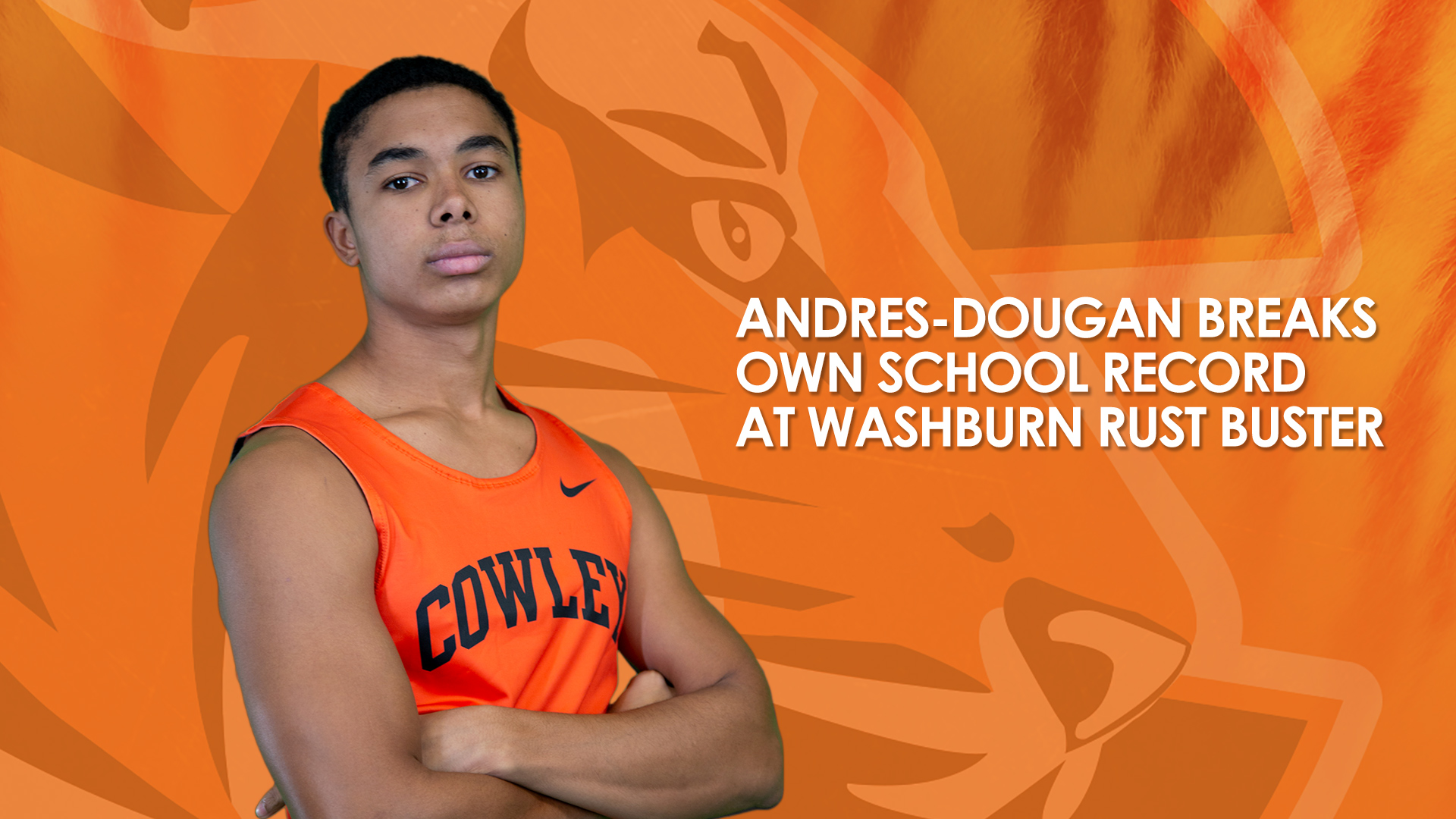 Andres-Dougan breaks own school record at Washburn Rust Buster
