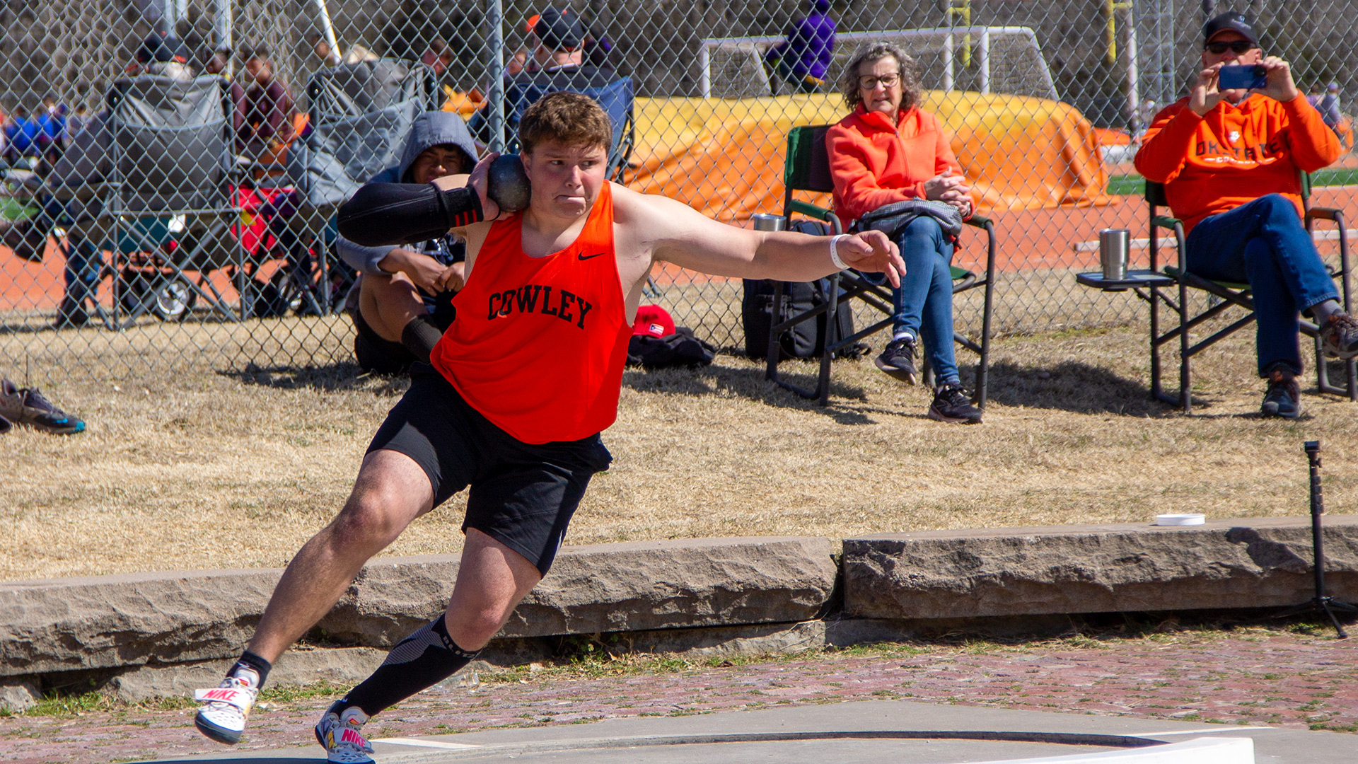 Tiger track and field teams take part in crowded Friends University Spring Invitational