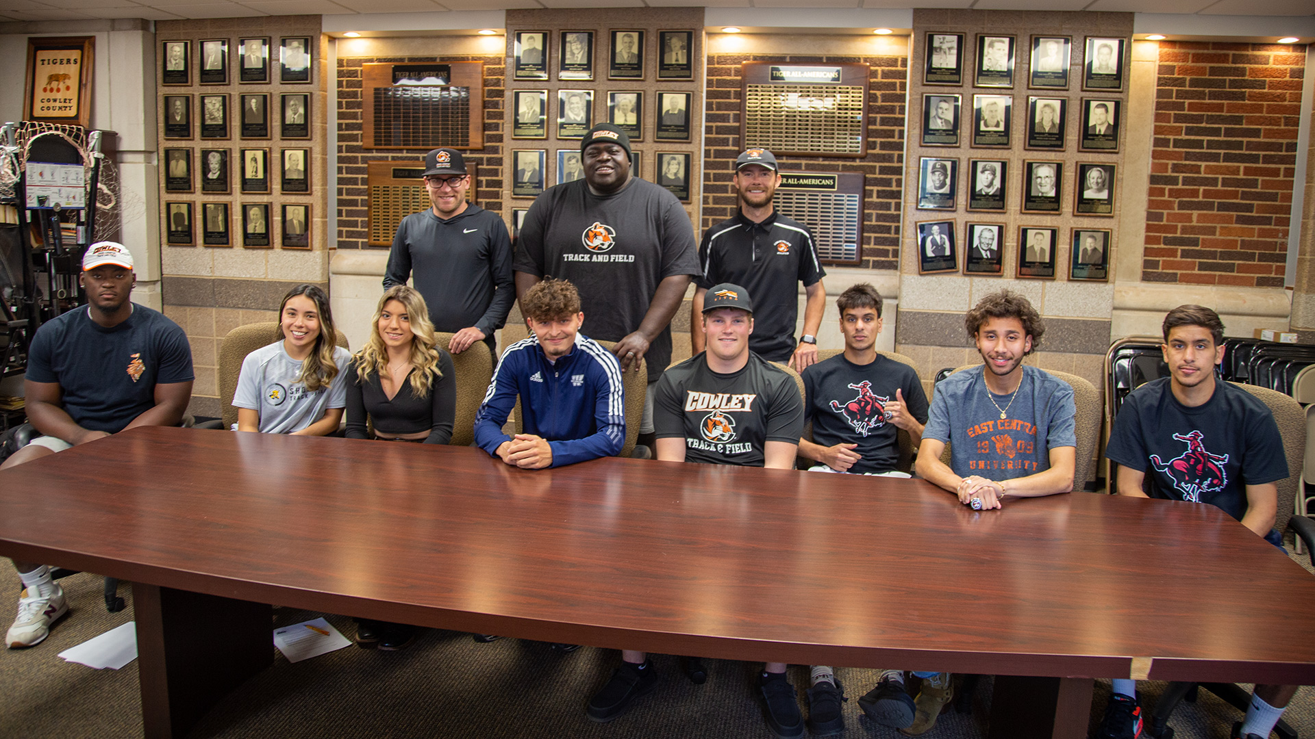 Cowley track and field athletes sign with four-year schools