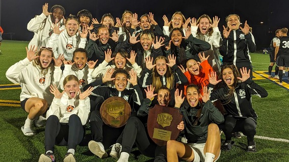 They did it! The Lady Tiger soccer team wins first-ever district title