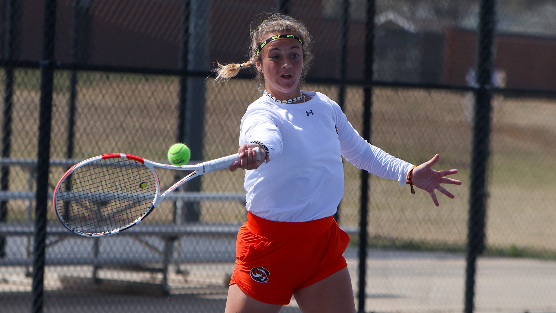 Lady Tiger tennis team beats 18th-ranked NCAA Division II squad