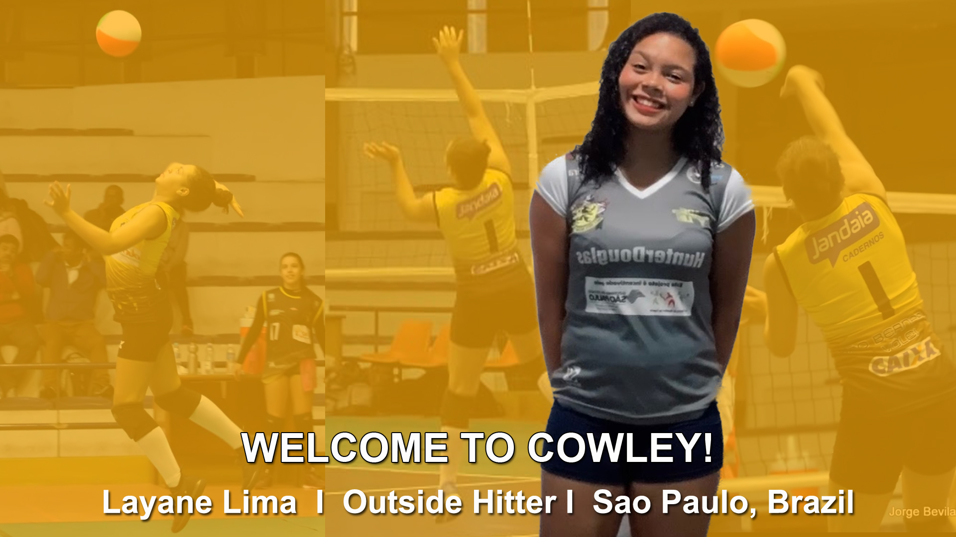 Lady Tiger volleyball team adds outside hitter from Brazil